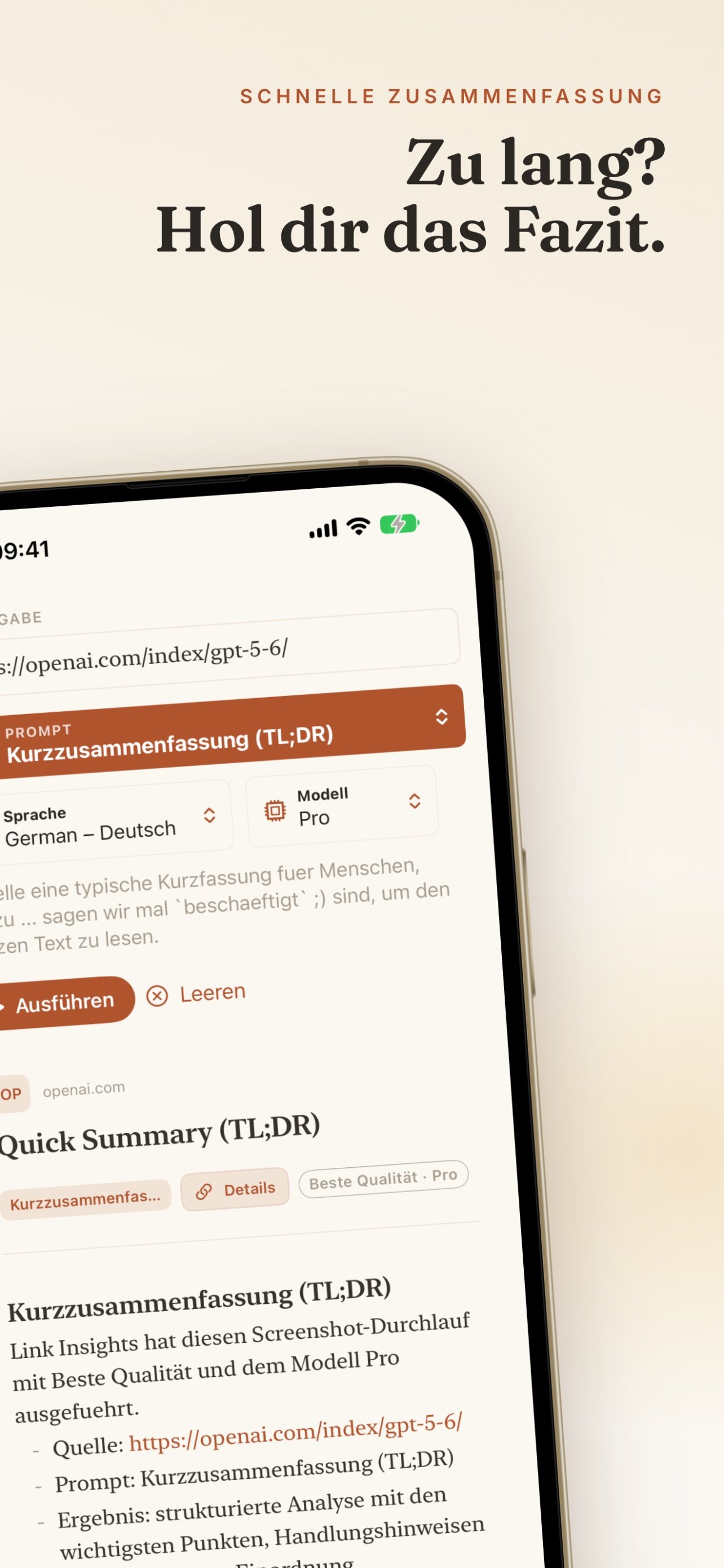 Link Insights screenshot 13