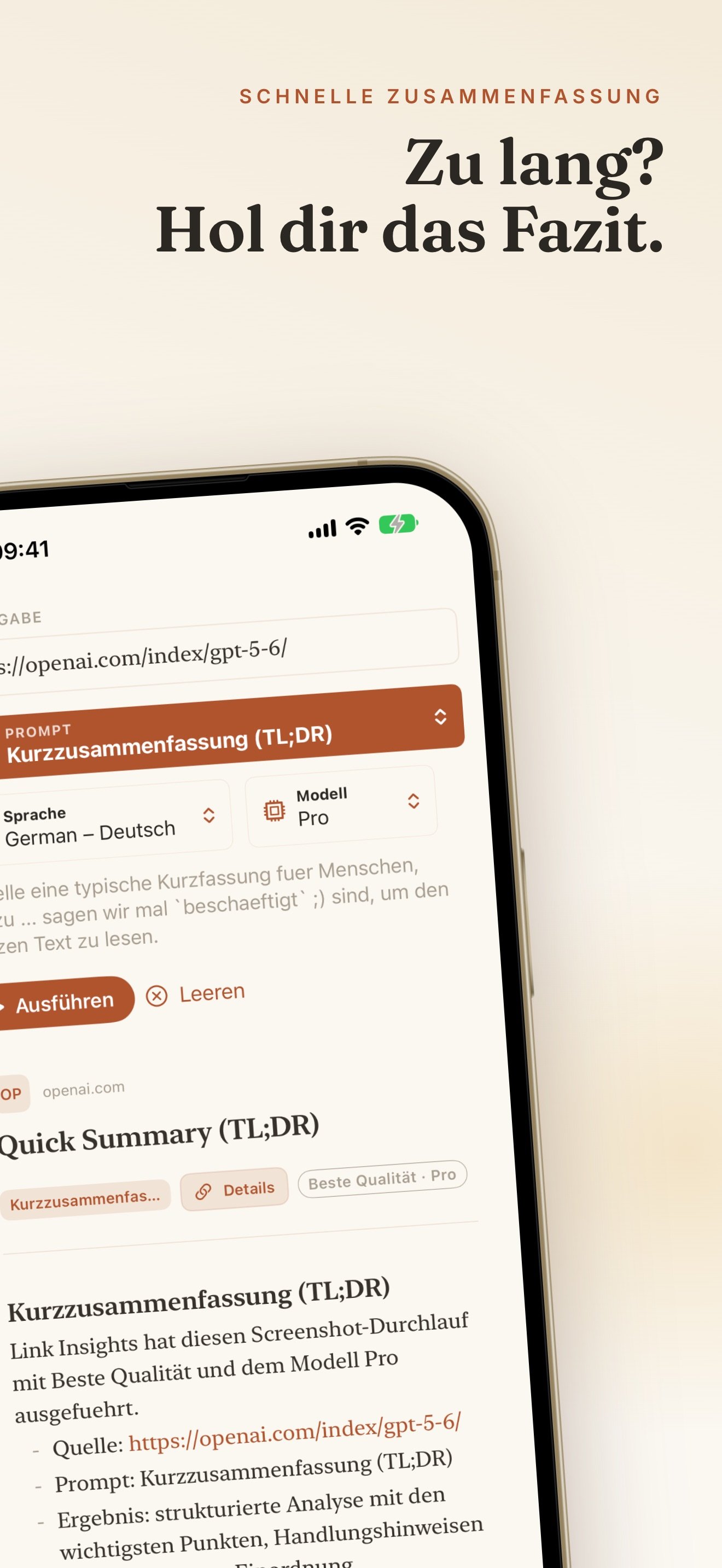 Link Insights screenshot 14