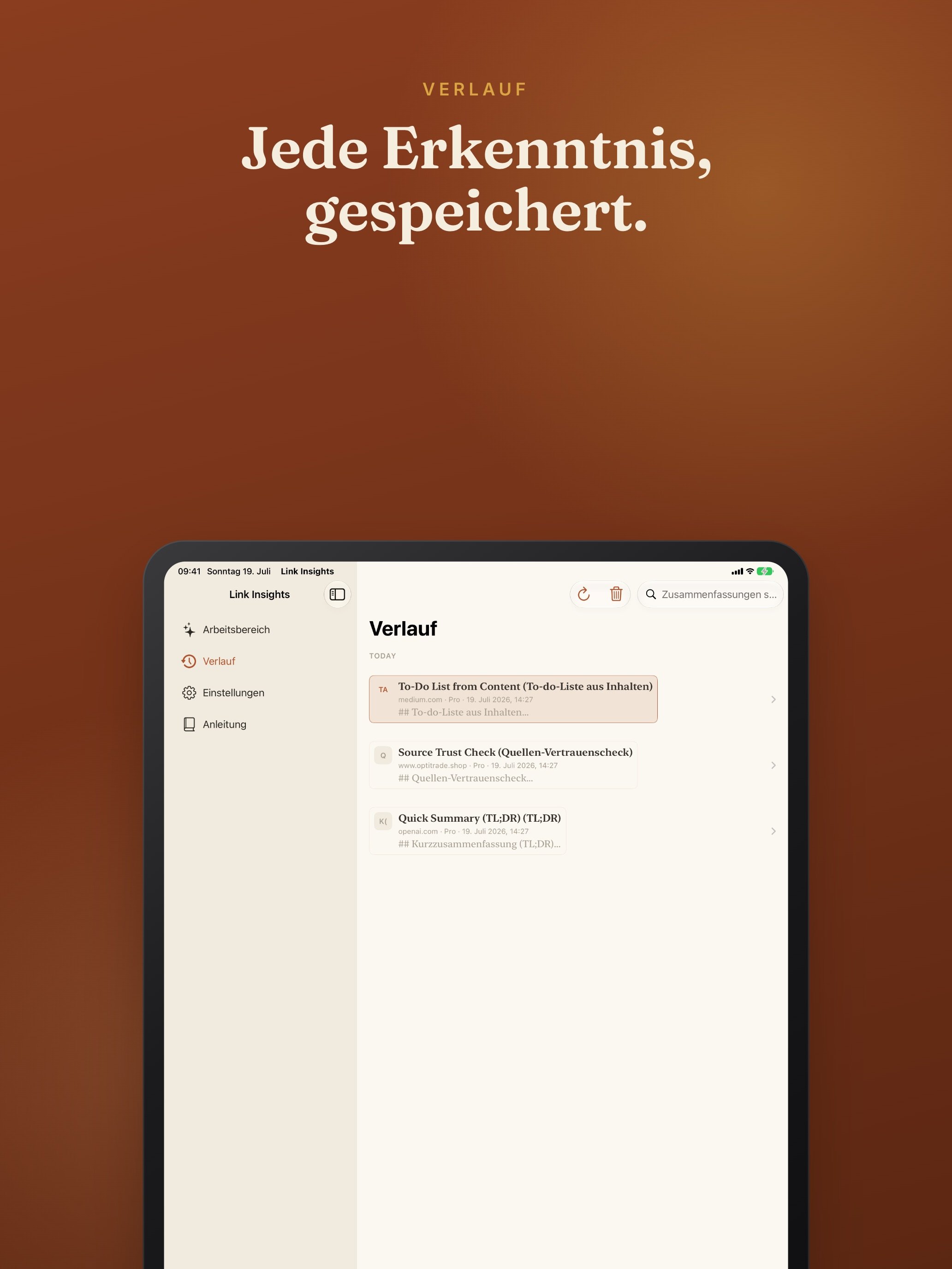 Link Insights screenshot 35