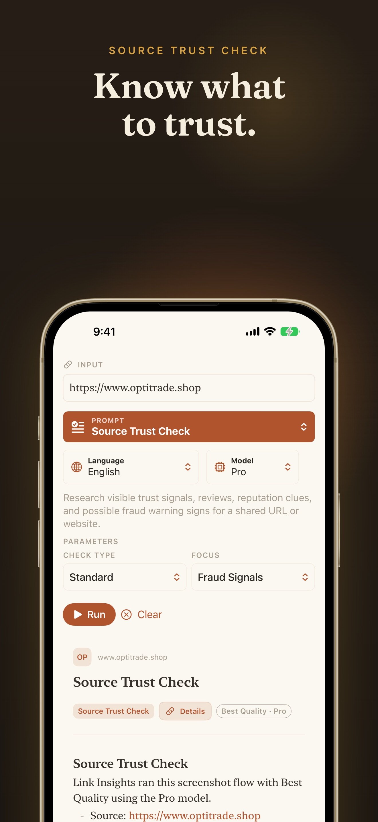 Link Insights screenshot 19