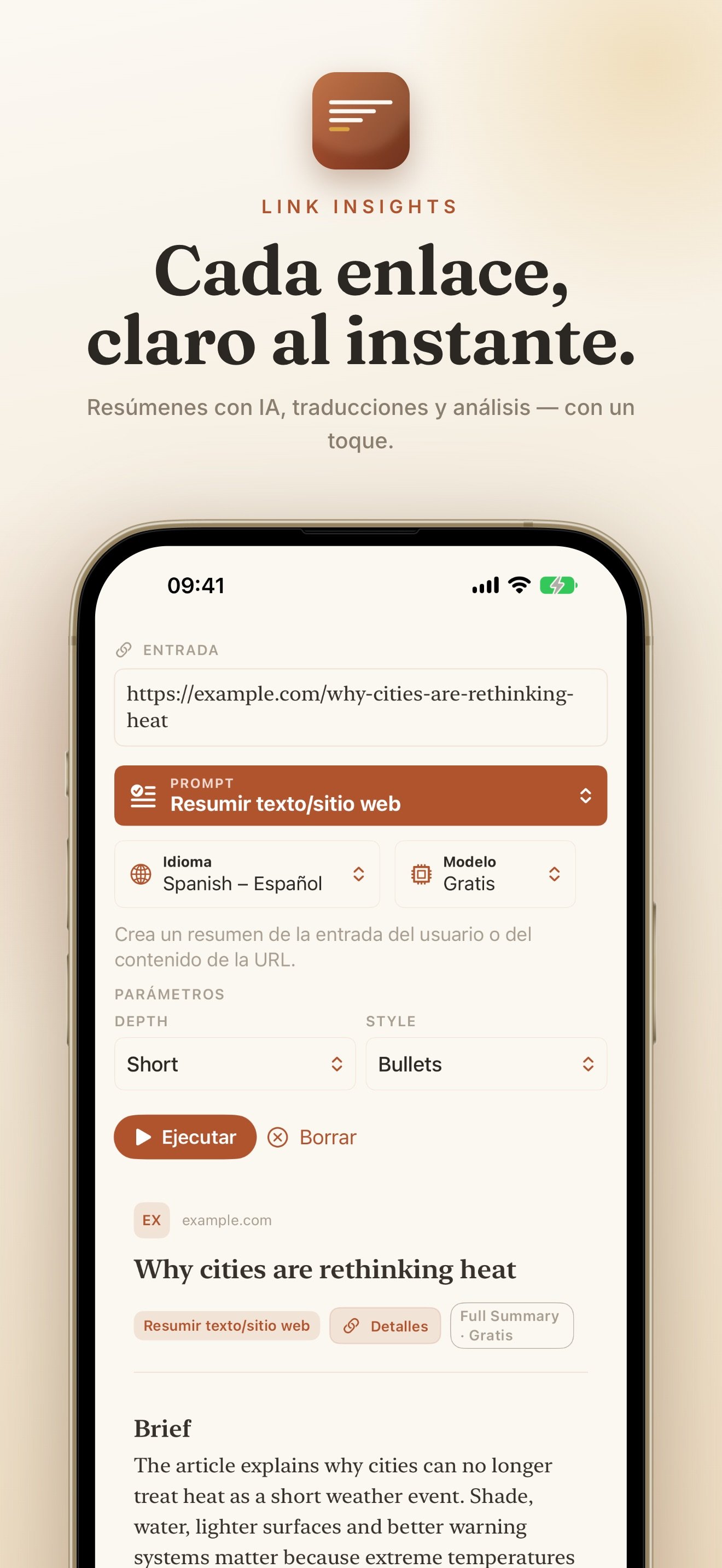 Link Insights screenshot 4