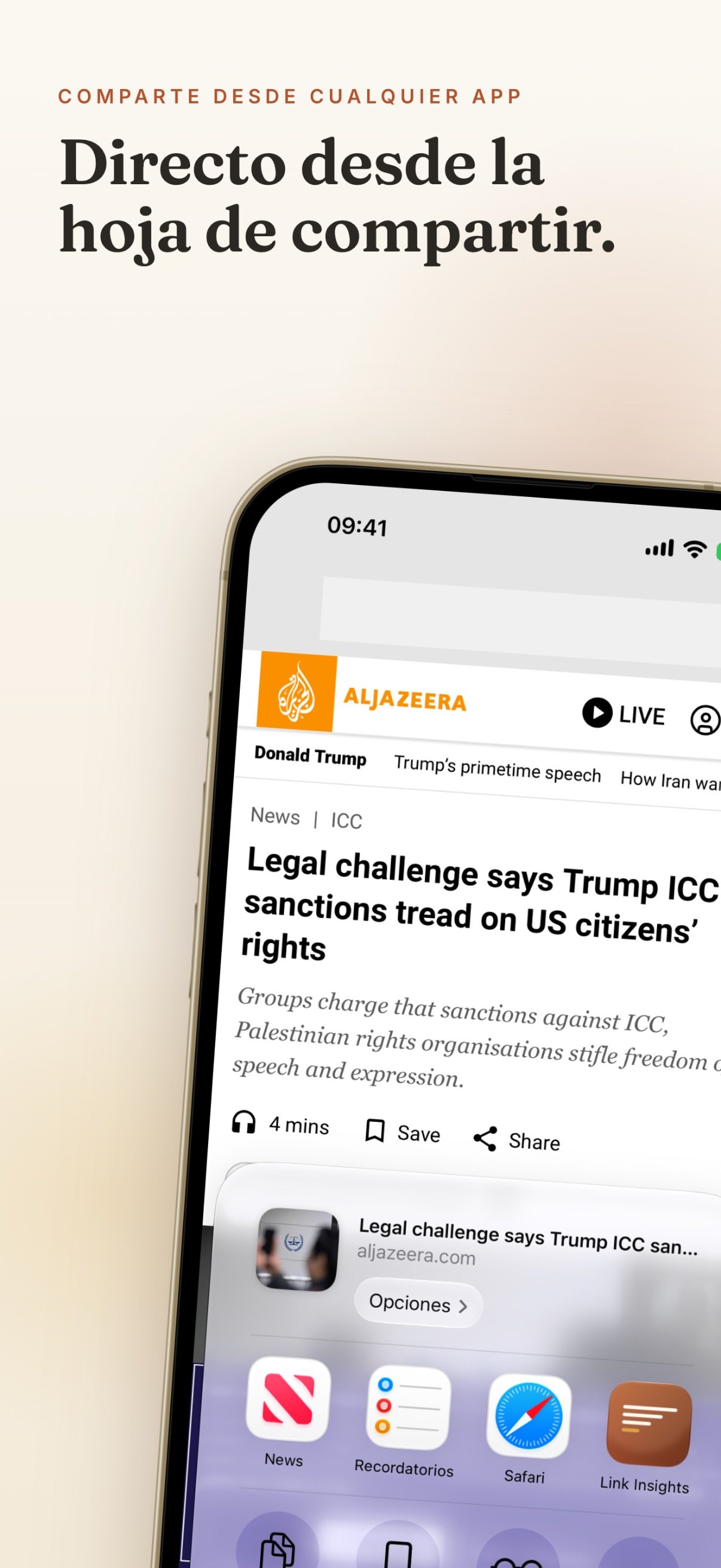 Link Insights screenshot 7