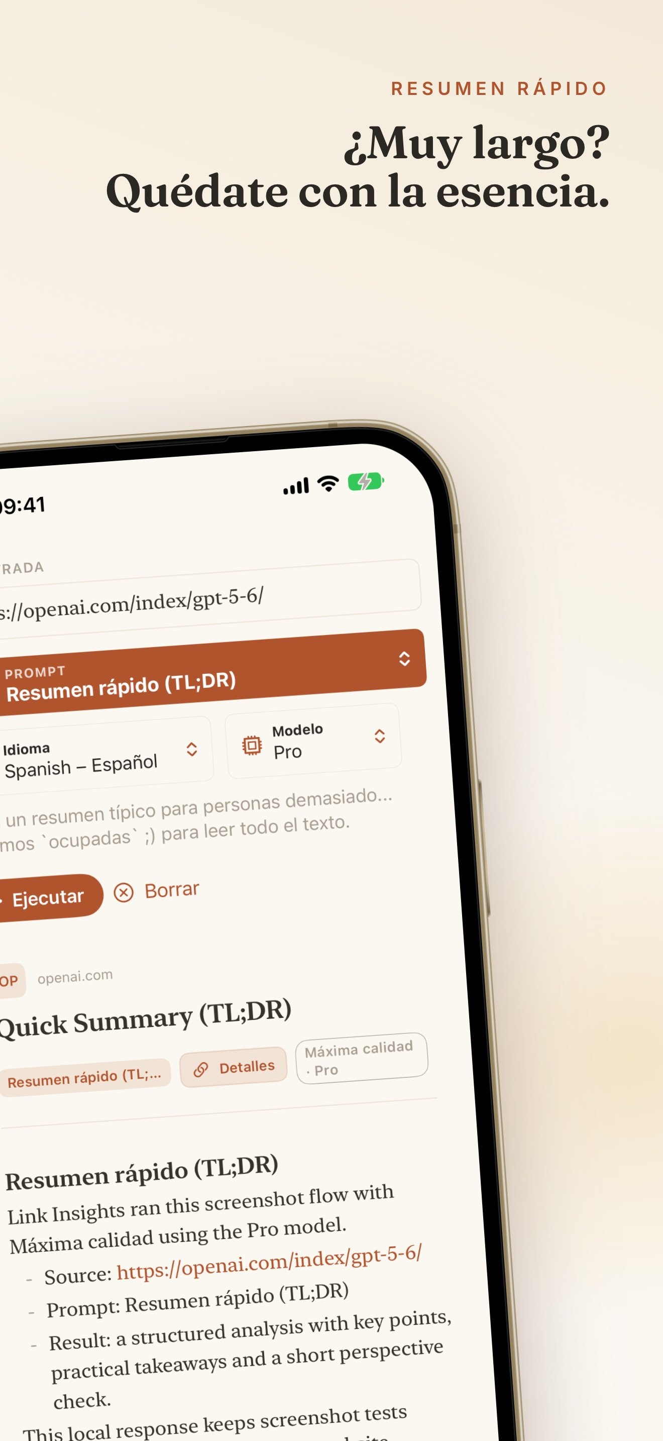 Link Insights screenshot 14
