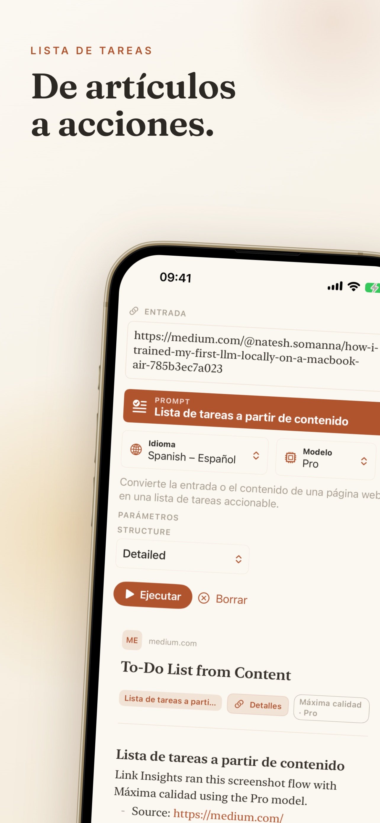 Link Insights screenshot 28