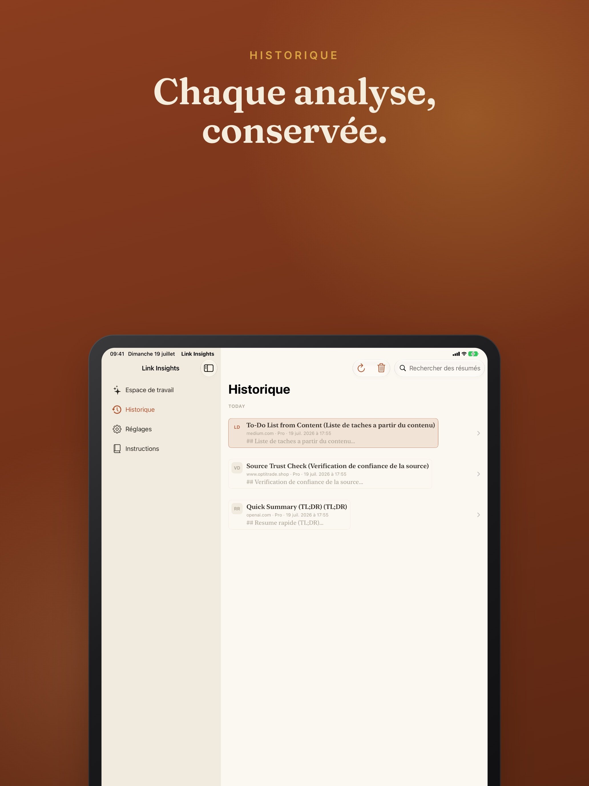 Link Insights screenshot 35