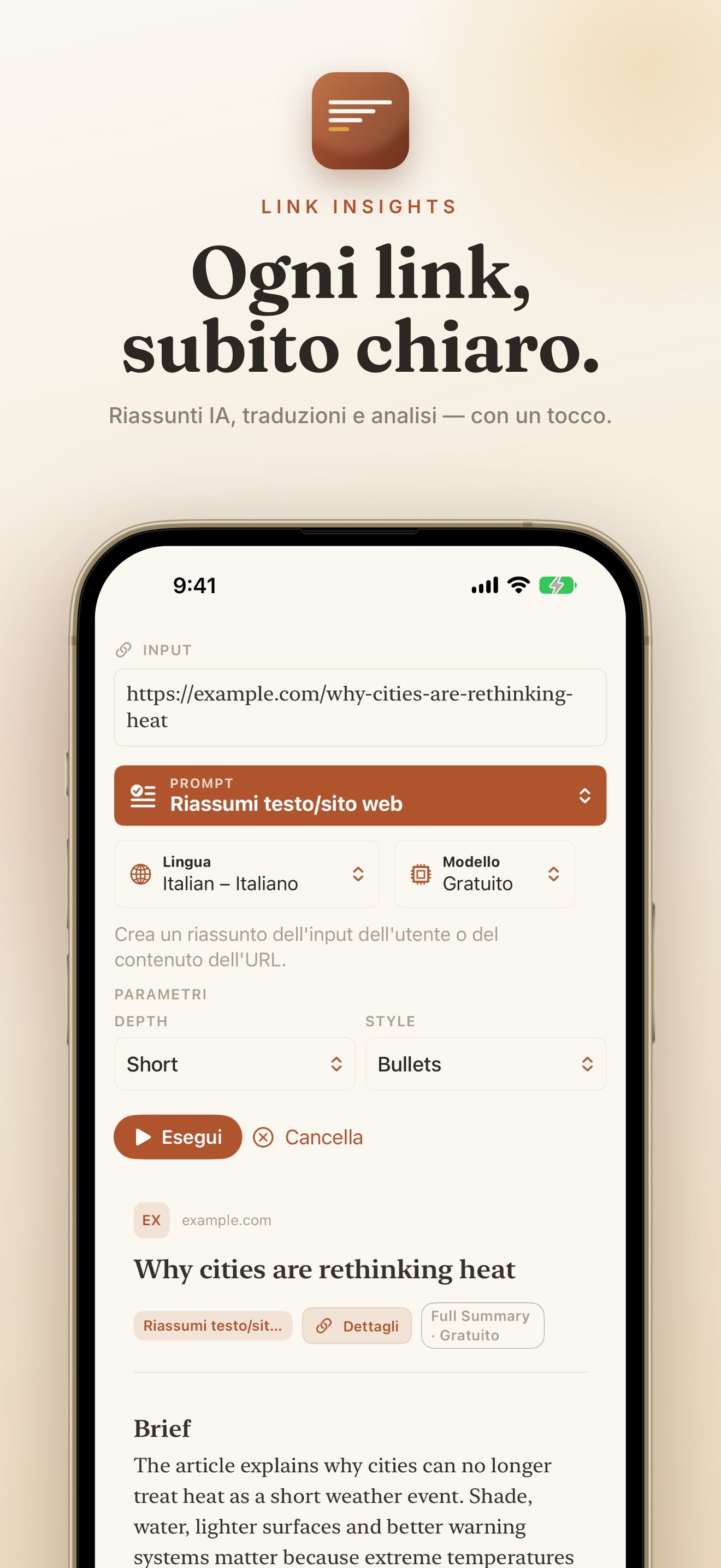 Link Insights screenshot 4
