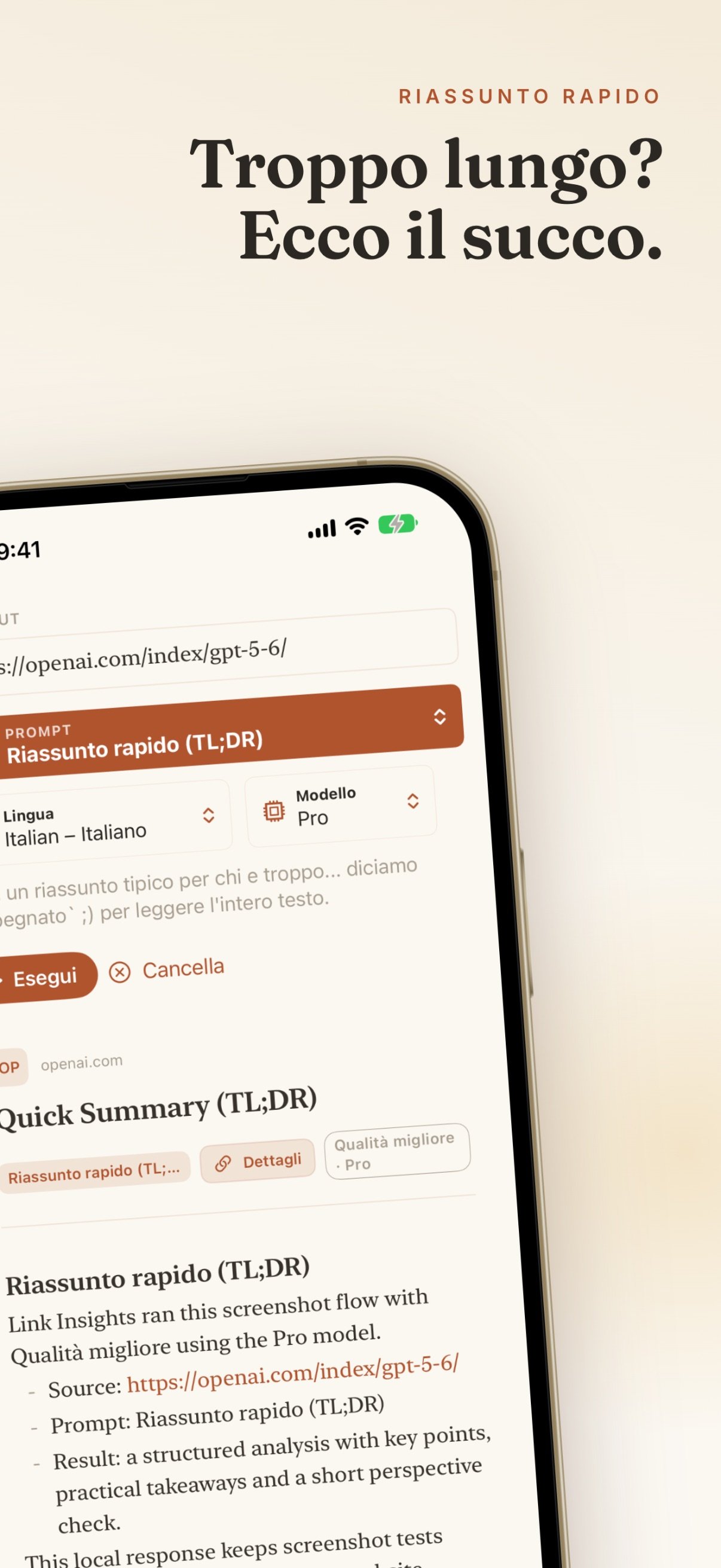 Link Insights screenshot 12