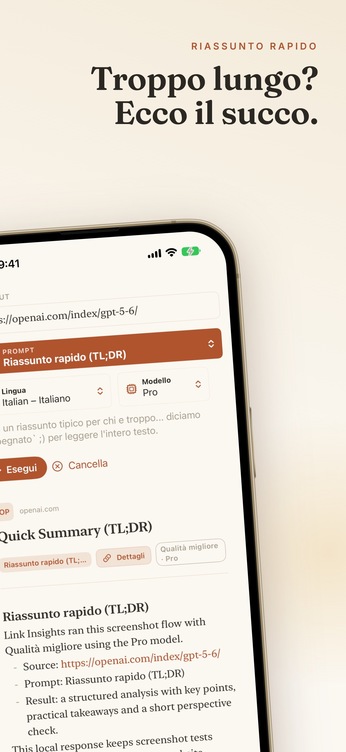 Link Insights screenshot 14