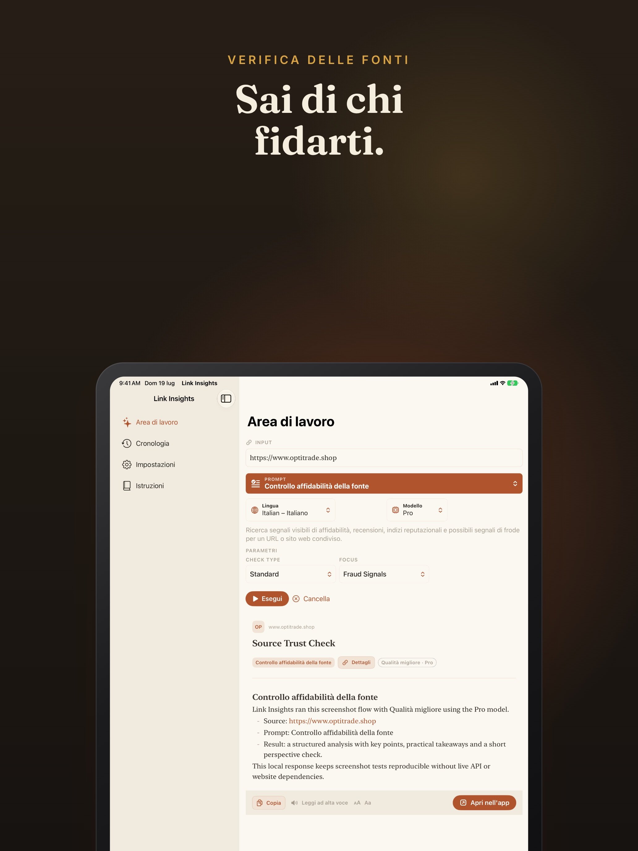Link Insights screenshot 20