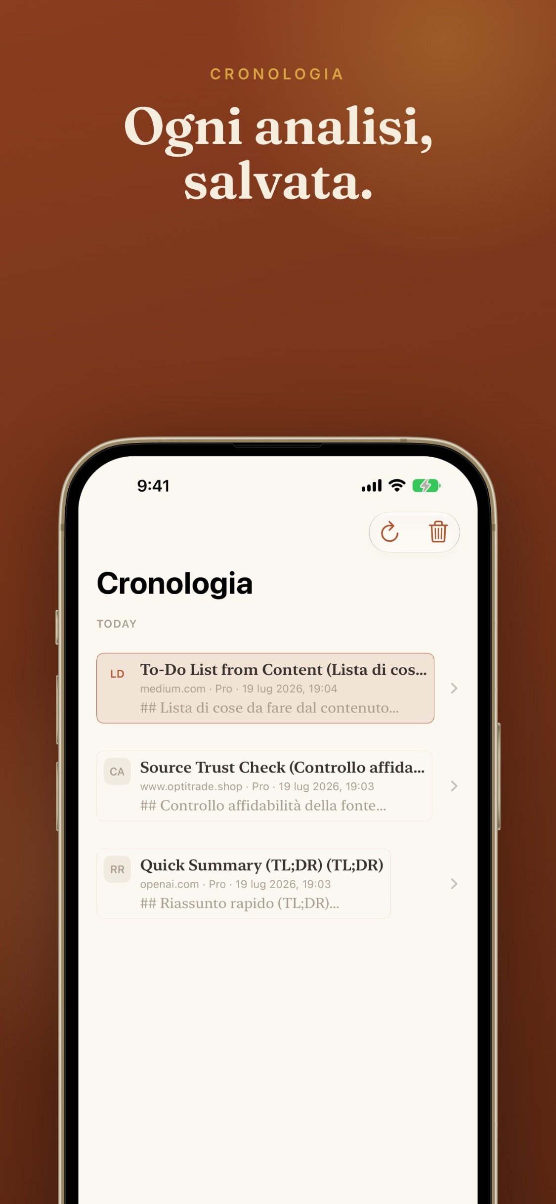 Link Insights screenshot 31