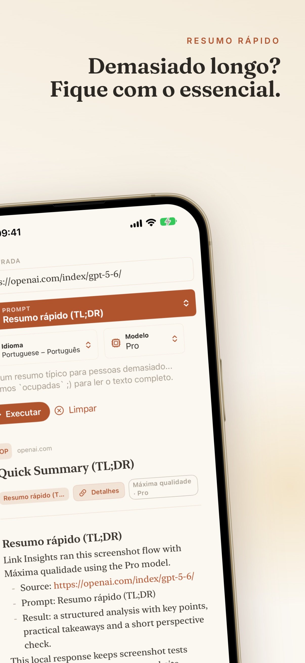 Link Insights screenshot 12