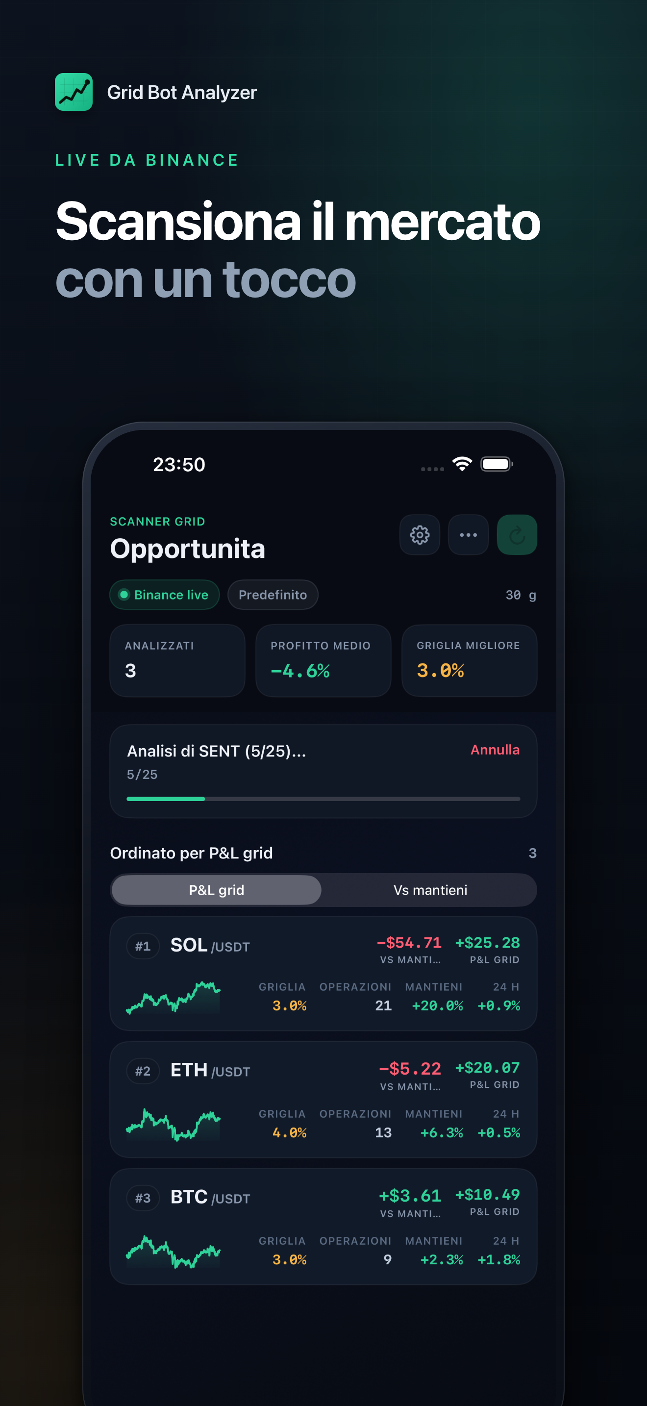 crypto-grid-bot-analyzer screenshot 1