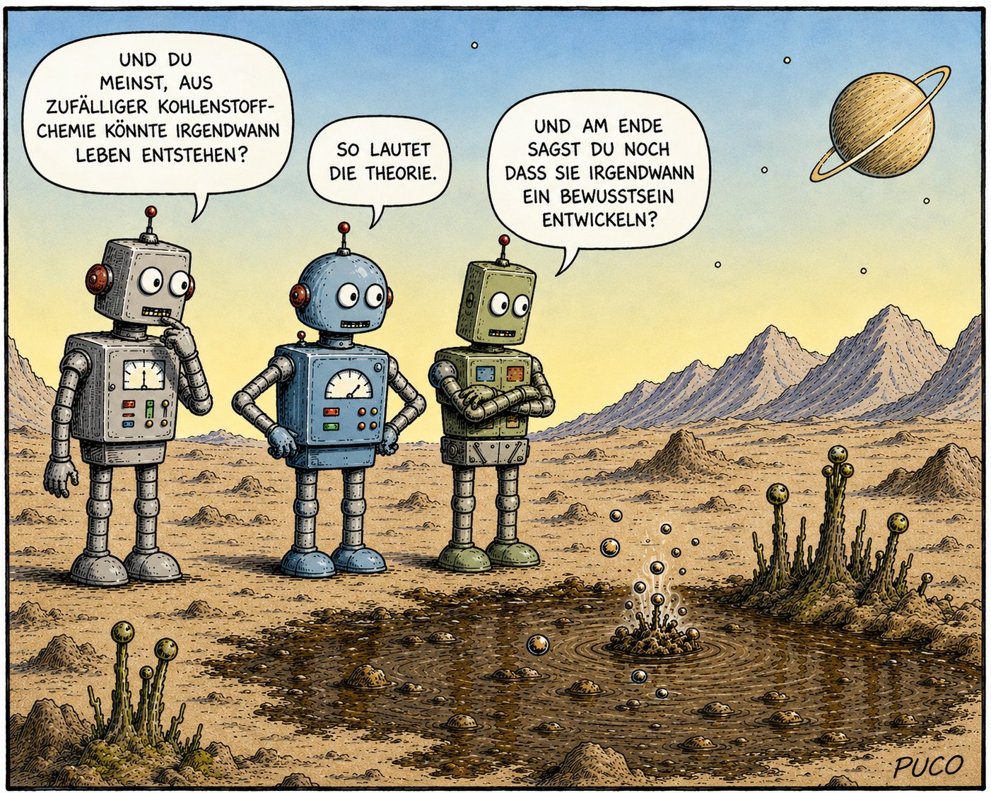 Etwas weit hergeholt …